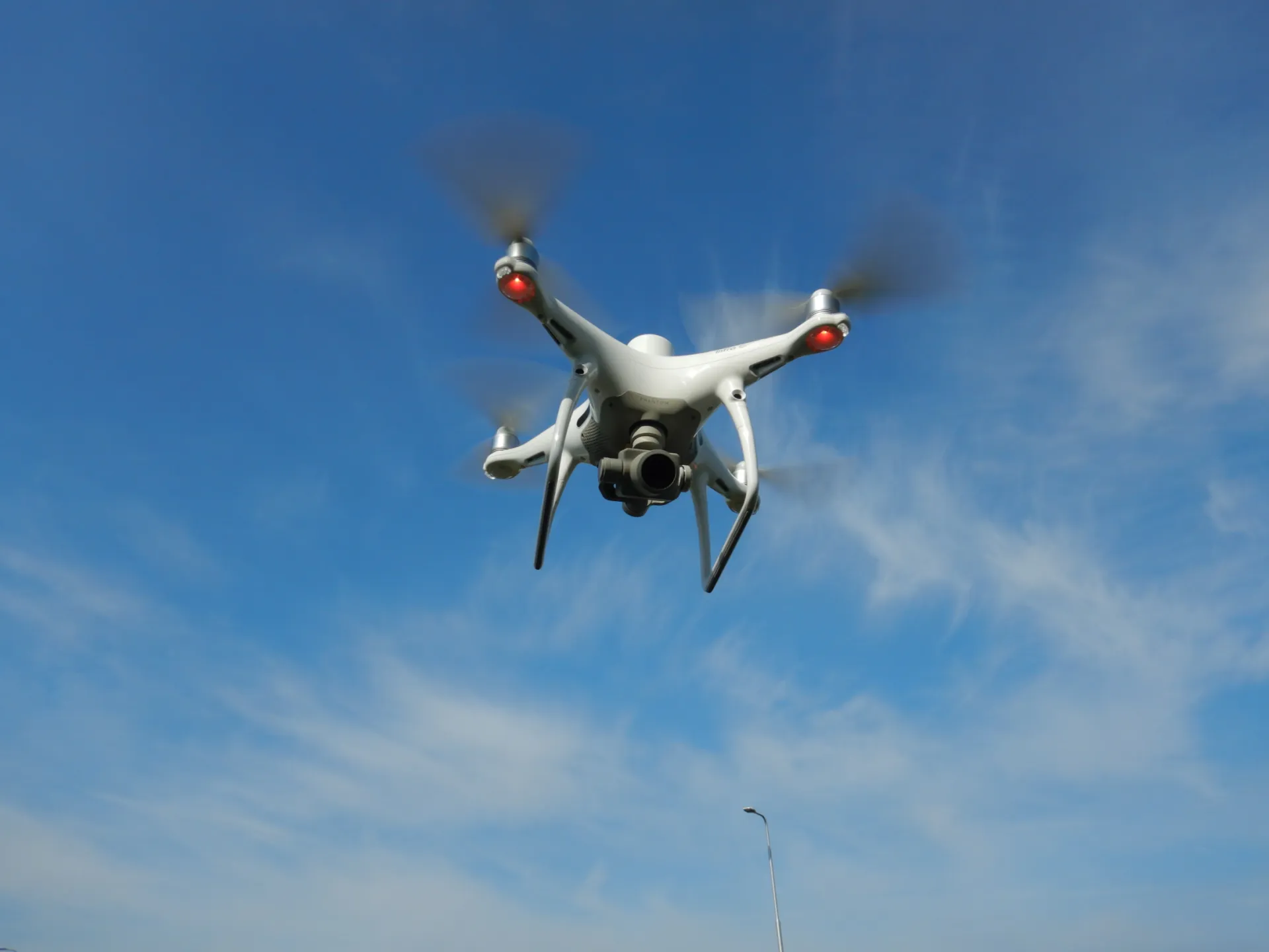 Drone metingen luchtfoto