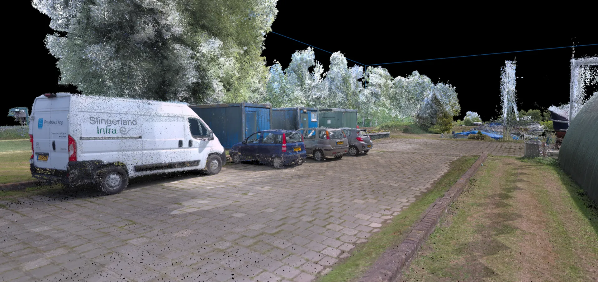 3D scanning op locatie