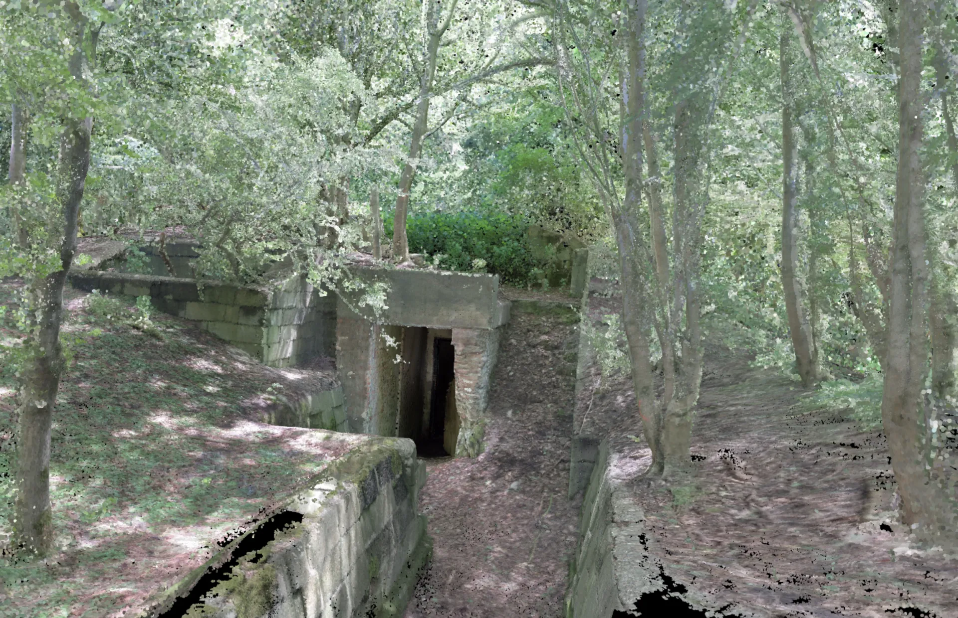 LiDAR scanner in gebruik
